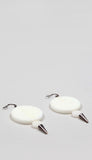 Snow Spike Earrings - alternate view