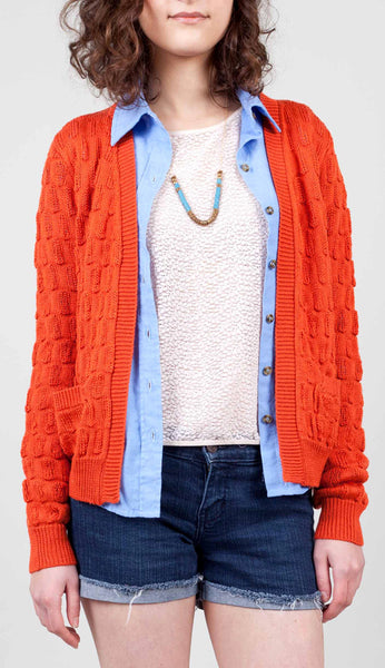 Orange Crush Cardigan