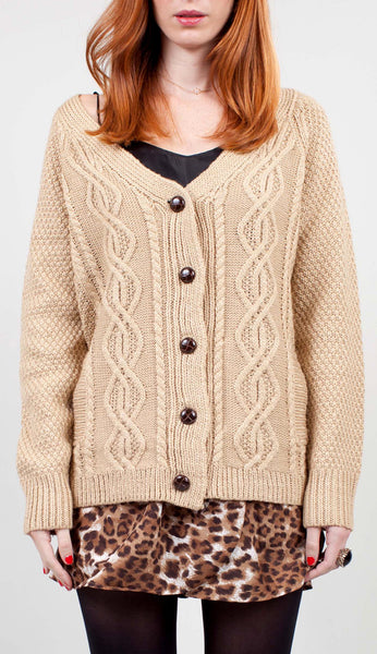 Oversized Grandpa Cardigan