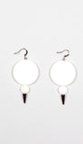 Snow Spike Earrings - alternate view
