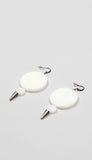 Snow Spike Earrings - alternate view