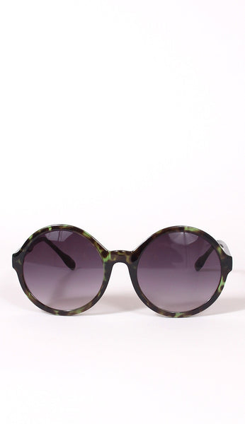 Doré Circle Shades in Tortoise