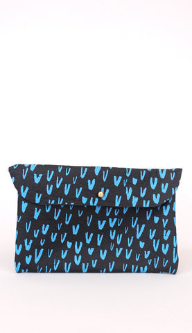 Blue Valentine Wallet Pouch