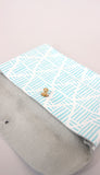 Blue Pyramid Wallet Pouch - alternate view