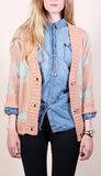 Blush Leopard Cardigan - alternate view