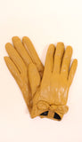Marigold Bowtied Gloves - alternate view