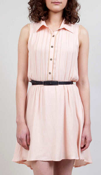 Blush Collared Dress