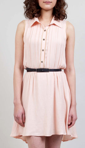 Blush Collared Dress